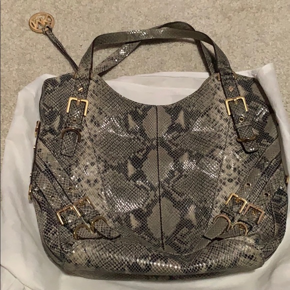 Michael Kors Snakeskin Purse - Picture 4 of 5
